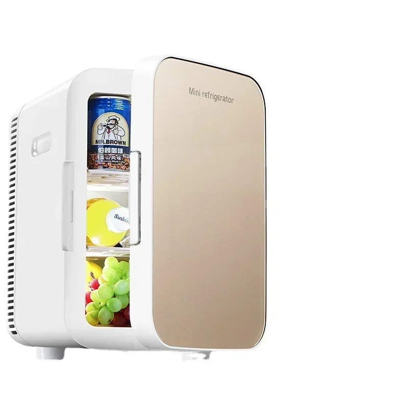 Mini Mini hladnjak Spavaonica Malo kućanstvo Prikladan automobil Hladnjak Auto Kućni rashladni hladnjak Kutija za dvostruku upotrebu