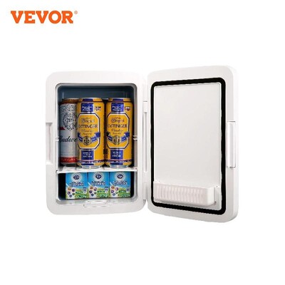 VEVOR 10L Car Refrigerator Mini Portable Skincare Ψυγείο Ψύξη Καταψύκτης Κουτί αποθήκευσης ποτών τροφίμων Δοχείο για χρήση στο μπαρ αυτοκινήτου στο σπίτι