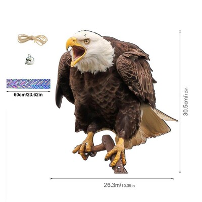 Bird Repel Scarecrow Durable Owl Scarer Pendant Bird Repellent Bell Pastoral Orchard Bird Scare Home Supp Home προμηθευτής