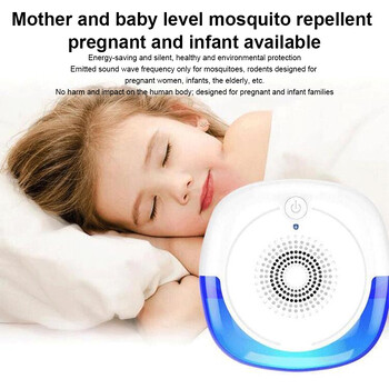 Sonic Pest Repeller Electronic Outdoor Insects Rats Reject Control 360 Degree Quiet Sound Wave Detergent Устройство за борба с вредители