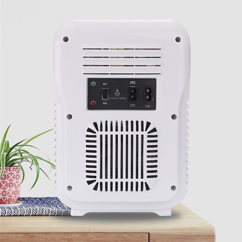 6L мини хладилник, малка домашна спалня, кола и дом с двойно предназначение Студентски автомобилен хладилник Домакинство за един човек
