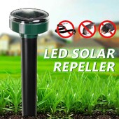 Solar Ultrasonic Electronic Mouse Repeller Snake Repeller Insect Repeller High Power Vibration Garden Repellers