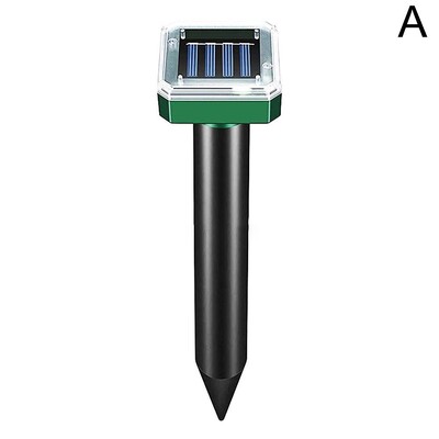 Solar Ultrasonic Electronic Mouse Repeller Snake Repeller Insect Repeller High Power Vibration Garden Repellers