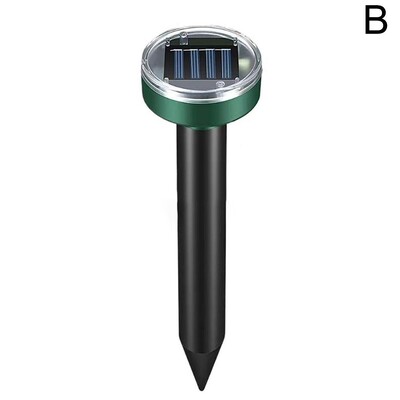 Solar Ultrasonic Electronic Mouse Repeller Snake Repeller Insect Repeller High Power Vibration Garden Repellers