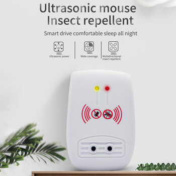 1Pcs Pest Reject Ултразвуков Mosquito Mouse Repeller Electronic Anti Rodent Insect Rats Pest Control Repellent For Home Indoor