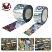 50/80M Anti Bird Repellent Ανακλαστική Ταινία Fox Pigeons Scare Ribbon Συσκευή Διπλής όψεως Bird Repeller Έλεγχος παρασίτων