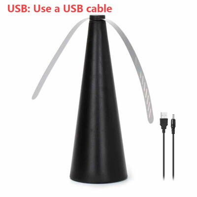 Επιτραπέζιο ανεμιστήρα Fly Repeller USB ή AA με μπαταρία Fly Απωθητικό κουνουπιών Φορητός ανεμιστήρας καταπολέμησης παρασίτων για πάρτι πικνίκ σε εξωτερικό χώρο
