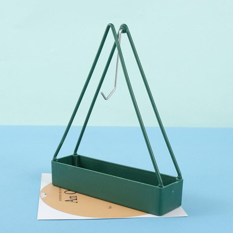 Държач за спирала против комари с табла Репелент с форма от ковано желязо Триъгълна стойка Инструмент за декорация на комари Тамян Начало K1u3