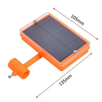 Ultrasonic Bird Repeller Solar Powered Animal Repeller Reflective Sound Garden Bird Repeller Device with Speech Box for Orchard