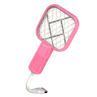 USB Swatter Swatter Trap Pest Control Mini Electric Shock Ρακέτα εντόμων Φορητή UV φως Fly Bug Zapper Καλοκαίρι