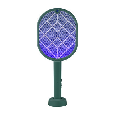 Ηλεκτρική κουνουπιέρα 2-σε-1 Fly Swatter Trap Electric Kunuto Killer 3500V USB Επαναφορτιζόμενη ρακέτα κουνουπιών Fly Zapper