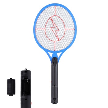 Електрически Mosquitos Killer Fly Insect Bug Bat Handheld Mosquito Swatter Racket Трислоен безопасен инструмент за борба с вредителите Спалня