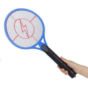 Електрически Mosquitos Killer Fly Insect Bug Bat Handheld Mosquito Swatter Racket Трислоен безопасен инструмент за борба с вредителите Спалня