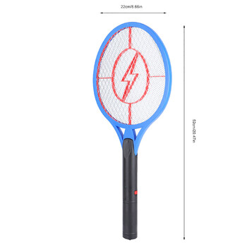 Електрически Mosquitos Killer Fly Insect Bug Bat Handheld Mosquito Swatter Racket Трислоен безопасен инструмент за борба с вредителите Спалня