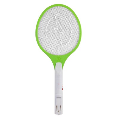 Behogar 110-220V Rechargeable Electric Bug Fly Insect Swatter Racket Zapper Killer with Isolation Mesh killer EU Plug