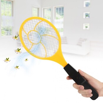 Електрически убиец на комари Преносима трислойна защитна мрежа Fly Mosquito Swatter Bug Racket Insects Killing Summer Home Use Tool