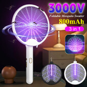 Electric Fly Swatter USB Επαναφορτιζόμενη Αντικουνουπική Ρακέτα Απωθητικό κουνουπιών Απωθητικό Fly Insect Trap Swatter Bug Zapper
