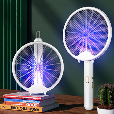 Electric Fly Swatter USB Επαναφορτιζόμενη Αντικουνουπική Ρακέτα Απωθητικό κουνουπιών Απωθητικό Fly Insect Trap Swatter Bug Zapper