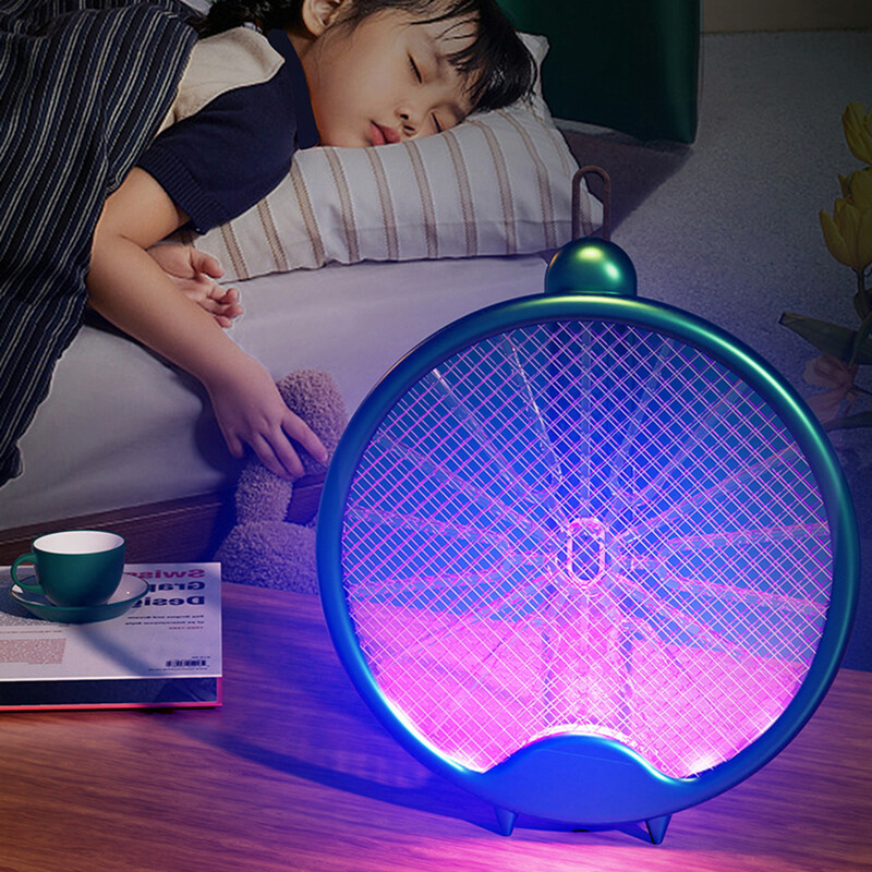 Електрическа мухобойка USB акумулаторна ракета против комари Mosquito Killer Repellent Fly Insect Trap Mosquito Swatter Bug Zapper