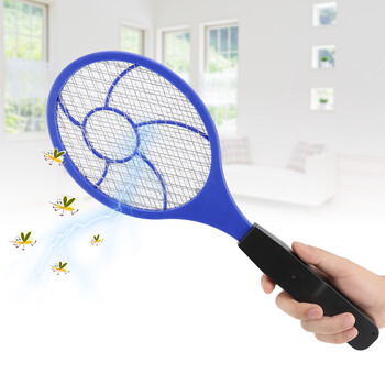 Mosquito Electric Racket Fly Swatter Flies Трислойна батерия Power Bug Insects Kills Night Baby Sleep Protect Tools