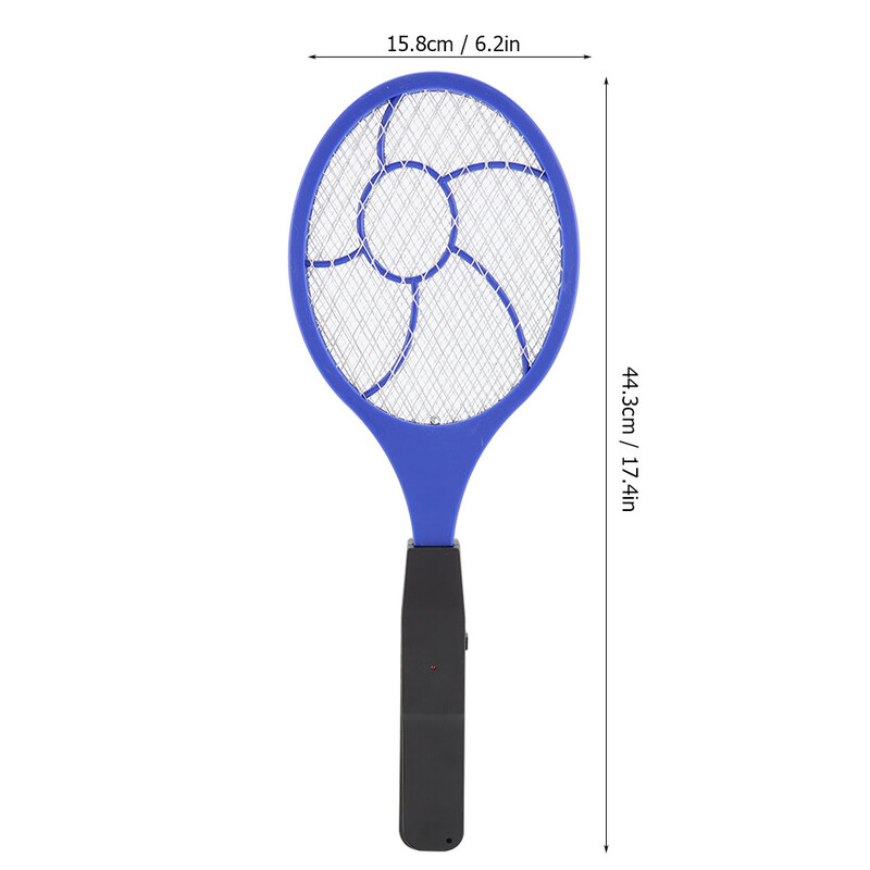 Mosquito Electric Racket Fly Swatter Flies Трислойна батерия Power Bug Insects Kills Night Baby Sleep Protect Tools