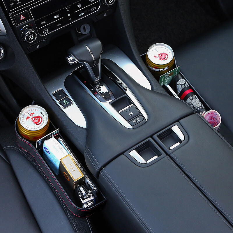 Автомобилни консумативи творческа кутия за съхранение на кола седалка кутия за съхранение многофункционална универсална кутия за съхранение на празнини в колата