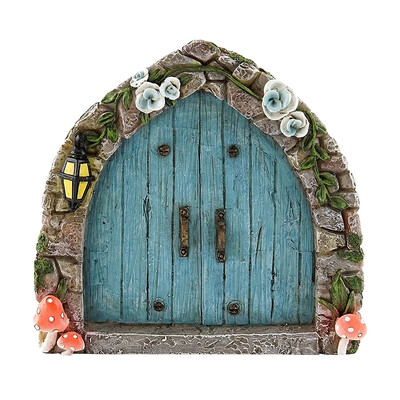 Ξύλινη μινιατούρα Fairy Gnome Παράθυρο Πόρτα Elf Home Creative Tree Door Home Παιδικά παιχνίδια Διακόσμηση κήπου Μινιατούρες