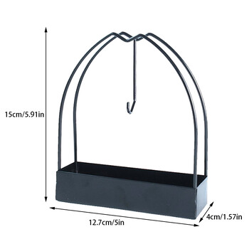 Железен държач за спирала против комари Държачи за тамян Рамка за горелка за тамян намотка Модерна репелентна стойка за тамян за домашна спалня Вътрешен двор