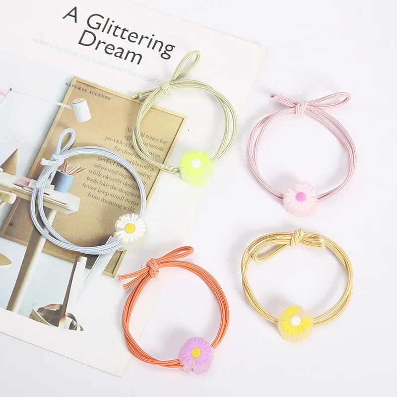 5 vnt. uodus atbaidanti priemonė, šviečianti tamsoje, vaikų galvos juosta plaukų apskritimas, paprastas mados mažas sodo margumynas guma