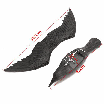 3D Fake Flying Falcon Hawk Bird Repellent Decoy Scarer Scarer Garden Scarerer Στολίδι για Διακόσμηση αυλής κυνηγιού