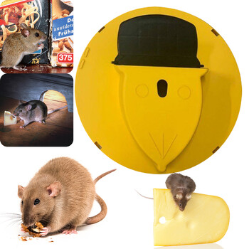 Smart Mouse Rat Trap Plastic Reset Mousetrap Flip and Slide Bucket Lid Door Style Multi Catch Капани за мишка за многократна употреба за борба с вредителите