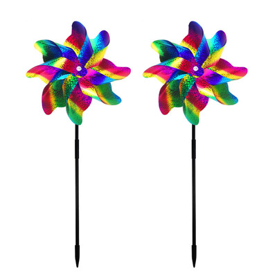 3D Plane Garden Weather Bane Plug Decor Αντιδιαβρωτικό μεταλλικό βύσμα αεροπλάνου Ανεμόμυλος Αδιάβροχα στολίδια για εξωτερικό κήπο