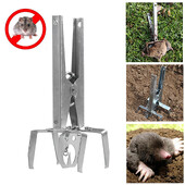 2024 New Heavy Duty Mole Scissor Trap Snap Mole Claw Trap Fast Kill Mouse Cage Πολυλειτουργικό Εργαλείο κυνηγιού ποντικών για αρουραίους ελέγχου παρασίτων