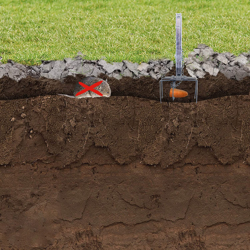 2024 New Heavy Duty Mole Scissor Trap Snap Mole Claw Trap Fast Kill Mouse Cage Многофункционален плъх, мишка, инструмент за лов на вредители