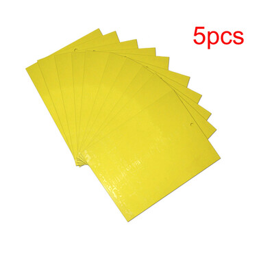 5/10/20/50 vnt Geltona šiltnamio efektą sukelianti lipni spąstai vabzdžiai Lipni lenta Daug skraidančių vabzdžių gaudymo kontrolės lipdukas dvipusis