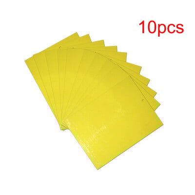 5/10/20/50 vnt Geltona šiltnamio efektą sukelianti lipni spąstai vabzdžiai Lipni lenta Daug skraidančių vabzdžių gaudymo kontrolės lipdukas dvipusis