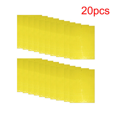 5/10/20/50 vnt Geltona šiltnamio efektą sukelianti lipni spąstai vabzdžiai Lipni lenta Daug skraidančių vabzdžių gaudymo kontrolės lipdukas dvipusis