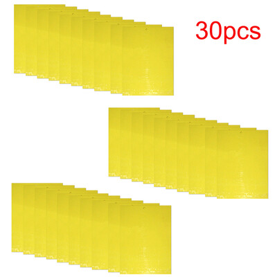 5/10/20/50 vnt Geltona šiltnamio efektą sukelianti lipni spąstai vabzdžiai Lipni lenta Daug skraidančių vabzdžių gaudymo kontrolės lipdukas dvipusis