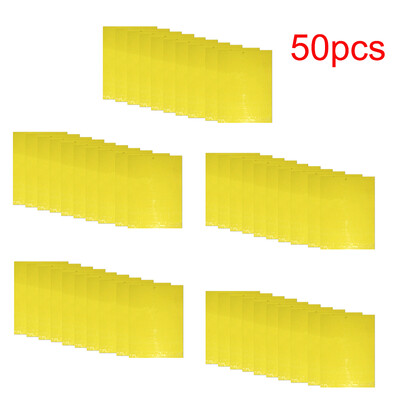 5/10/20/50 vnt Geltona šiltnamio efektą sukelianti lipni spąstai vabzdžiai Lipni lenta Daug skraidančių vabzdžių gaudymo kontrolės lipdukas dvipusis