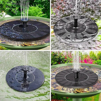 1 τμχ Solar Fountain Bird Bath Water,Εξωτερική πισίνα ηλιακή αντλία σιντριβάνι,Απαραίτητο το καλοκαίρι Κατάλληλο για λίμνες Πισίνες Κήπος