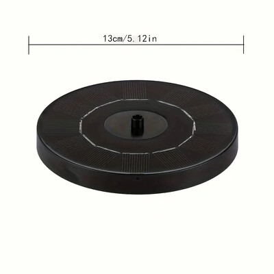 1 τμχ Solar Fountain Bird Bath Water,Εξωτερική πισίνα ηλιακή αντλία σιντριβάνι,Απαραίτητο το καλοκαίρι Κατάλληλο για λίμνες Πισίνες Κήπος
