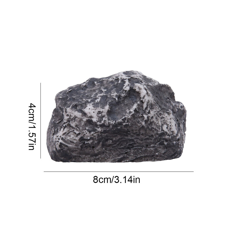 Hide-a-Spare-Key Fake Rock Сейф за градински ключове на открито Скрийте ключовете в каменна сейфова кутия за съхранение за външна градина или двор