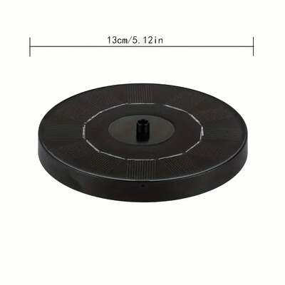 1 τμχ Solar Fountain Bird Bath Water,Eξωτερική πισίνα Solar Solar Pump,Απαραίτητο το καλοκαίρι Κατάλληλο για λίμνες Πισίνες Κήπος