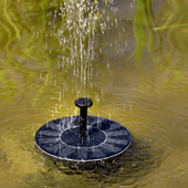 Solar Floating Water Fountain Bird Bath Fountain Pump Pond Decoration Solar Powered Fountain Water Pump for Garden and Patio