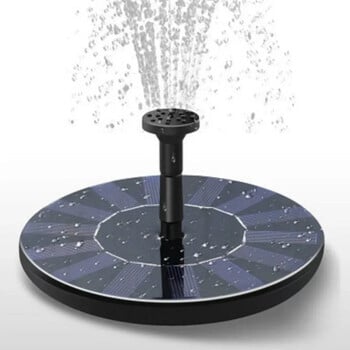 Solar Floating Water Fountain Bird Bath Fountain Pump Pond Decoration Solar Powered Fountain Water Pump for Garden and Patio