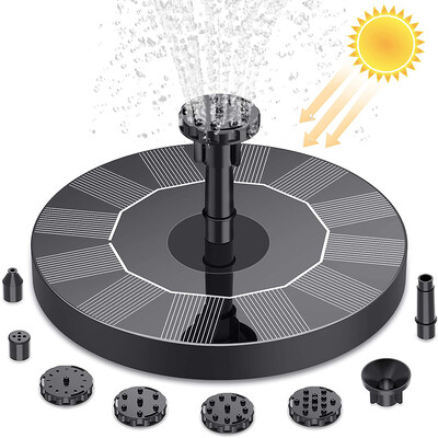 Solarna fontana Dodaci za bazen Vodena pumpa za bazene za kupanje ptica Za bazene za kupanje ptica Vanjski Za bazene Pumpa za vodopade za fontane