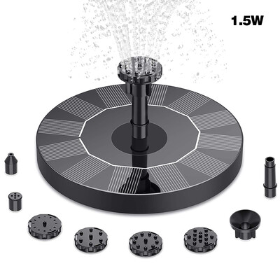 Solar Pool Fountain Pumps Bird Bath Pond Water Pump Pool Accessories for Bird Bath Ponds Εξωτερική για πισίνες Σιντριβάνι καταρράκτη