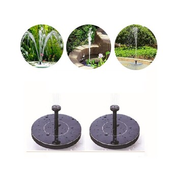 FAIRYSTAR Mini Solar Floating Water For Garden Pool Pond Decoration Solar Floating Fountain For Garden Yard Pool DECOR