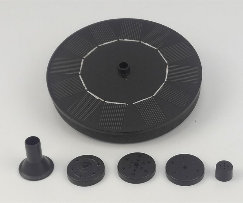 FAIRYSTAR Мини слънчев плаващ фонтан за градински басейн Декорация на езерце Соларен плаващ фонтан за градински двор басейн ДЕКОР