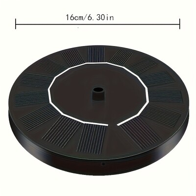 1 tk päikeseenergia purskkaev välibassein päikeseenergia purskkaevu pump, mis on suvel hädavajalik, sobib tiikidele, basseinidele, aedadele